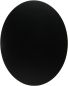 Preview: SECURIT Kreidetafel OVAL FB-OVAL schwarz 29.8x37.7x0.3cm