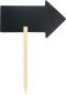 Preview: SECURIT Kreidetafel ARROW FBS-ARROW schwarz 67x49.2x0.2cm