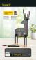 Preview: SECURIT Kreidetafel BAMBI T3D-DEER schwarz 31x14.7x11.3cm