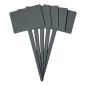 Preview: SECURIT Gartenstecker SILHOUETTE TAG-RECTANGLE-5 schwarz 18x8x0.1cm