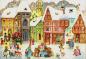 Preview: SELLMER Adventskalender RS734 Marktplatz 35,5x26,5cm