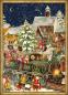 Preview: SELLMER Adventskalender RS765 Weihnachtszug 26,5x35cm