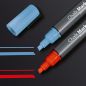 Preview: SIGEL Kreidemarker 50 1-5mm GL183 blau / rot, abwischbar 2 Stück