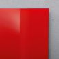 Preview: SIGEL Glas-Magnetboard GL202 rot 1000x1000x15mm