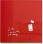 Preview: SIGEL Glas-Magnetboard GL202 rot 1000x1000x15mm