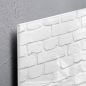 Preview: SIGEL Glas-Magnetboard GL244 White-Klinker 1300x550x15mm