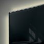 Preview: SIGEL Glas-Magnetboard LED GL400 schwarz 480x480x15mm