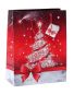 Preview: SIGEL Geschenktasche Sparkling Tree GT022 Glanz 260x330x120mm 5 Stk.