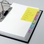 Preview: SIGEL TabMarker Notes HN205 6 Farben 98x148mm