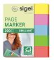 Preview: SIGEL Haftnotizen BRILLANT 12x50mm HN625 farbig ass. 5 x 40 Streifen