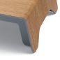 Preview: SIGEL Monitorständer 52x25x8cm SA404 smartstyle Metallic-Holz