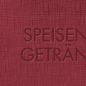 Preview: SIGEL Speisekartemappe,Gummib. A4 SM112 2Doppel-H.240x340x12, rot