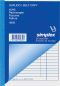 Preview: SIMPLEX Rechnungen D/F/I A6 15830 weiss/gelb 45x2 Blatt