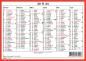 Preview: SIMPLEX Wandkalender 2024 4032440.24 A5,rot/weiss,d