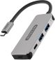 Preview: SITECOM USB-C Hub 4 Port CN-384 2x USB 3.1-A + 2x USB-C 5Gbps