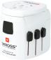 Preview: Skross world travel adapter 1.302471 pro light usb 4xa world - Skross-1302471-7640166323600