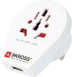 Preview: Skross country travel adapter 1.500268 world to usa with usb - Skross-1500268-7640166323228