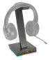 Preview: SPEEDLINK EXCELLO Illum.Headset Stand SL-800910-BK 3-Port USB Hub, Soundcard