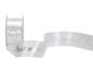 Preview: SPYK Band Cubino 25mmx3m 0157.2554 weiss-silber Just Married