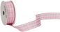 Preview: SPYK Band Cubino Vichy 1746.1554 15mmx3m Rosa