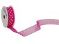 Preview: SPYK Band Cubino Dots 1748.1564 15mmx4m pink-weiss