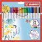 Preview: STABILO Fasermaler Pen 68 Brush 568/24-211 ass. 24 Stück