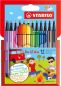 Preview: STABILO Fasermaler Pen 68 668/12 12 Farben, Etui