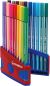 Preview: STABILO Fasermaler Pen 68 6820-04 20er Color Box rot/blau