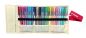 Preview: STABILO Rollerset point 68 1.0mm 6825-08-02CH 25 Farben ass. pastellgelb