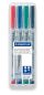 Preview: STAEDTLER Lumocolor non-perm. S 311 WP4 4 Farben ass.