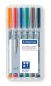 Preview: STAEDTLER Lumocolor non-perm. S 311-WP6 6 Farben ass.