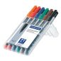 Preview: STAEDTLER Lumocolor permanent S 313-WP6 6 Farben ass.