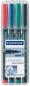 Preview: Staedtler lumocolor permanent b 314 wp4 4 farben ass. - Staedtler-314-wp4-4007817304297-03