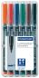 Preview: STAEDTLER Lumocolor permanent B 314 WP6 6 Farben ass.