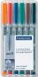 Preview: STAEDTLER Lumocolor non-perm. M 315-WP6 6 Farben ass.