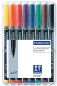 Preview: STAEDTLER Lumocolor permanent M 317 WP8 8 Farben ass.