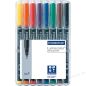 Preview: STAEDTLER Lumocolor permanent F 318 WP8 8 Farben ass.