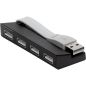 Preview: TARGUS 4-Port Hub ACH114EU USB 2.0 Black