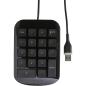 Preview: TARGUS Wired USB Numeric Keypad AKP10EU USB Port Black