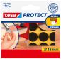 Preview: TESA Filzgleiter Protect 18mm 578920000 braun, rund 16 Stück