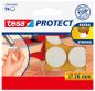 Preview: TESA Filzgleiter Protect 26mm 578940000 weiss, rund 9 Stück