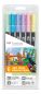 Preview: TOMBOW ABT Dual Brush Pen ABT-6P-2 6er Set Pastellfarben