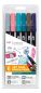 Preview: TOMBOW ABT Dual Brush Pen ABT-6P-5 Vintage Colours 6 Stück