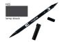 Preview: TOMBOW Dual Brush Pen ABT N25 lamp black