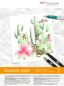 Preview: TOMBOW Aquarellblock 24x32mm PB-AQUA 300g, 15 Blatt