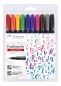 Preview: TOMBOW Kalligraphie Set WS-BH-10P Fudenosuke, 10 Farben