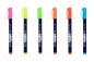 Preview: TOMBOW Kalligraphie Set WS-BH-6P Fudenosuke, 6 Farben Neon