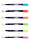 Preview: TOMBOW Kalligraphie Set WS-BH-6P Fudenosuke, 6 Farben Neon