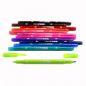 Preview: TOMBOW Fasermaler TwinTone Marker WS-PK-12P-1 Helle F. 12-tlg.