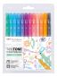 Preview: TOMBOW Fasermaler TwinTone Marker WS-PK-12P-2 Pastell F.